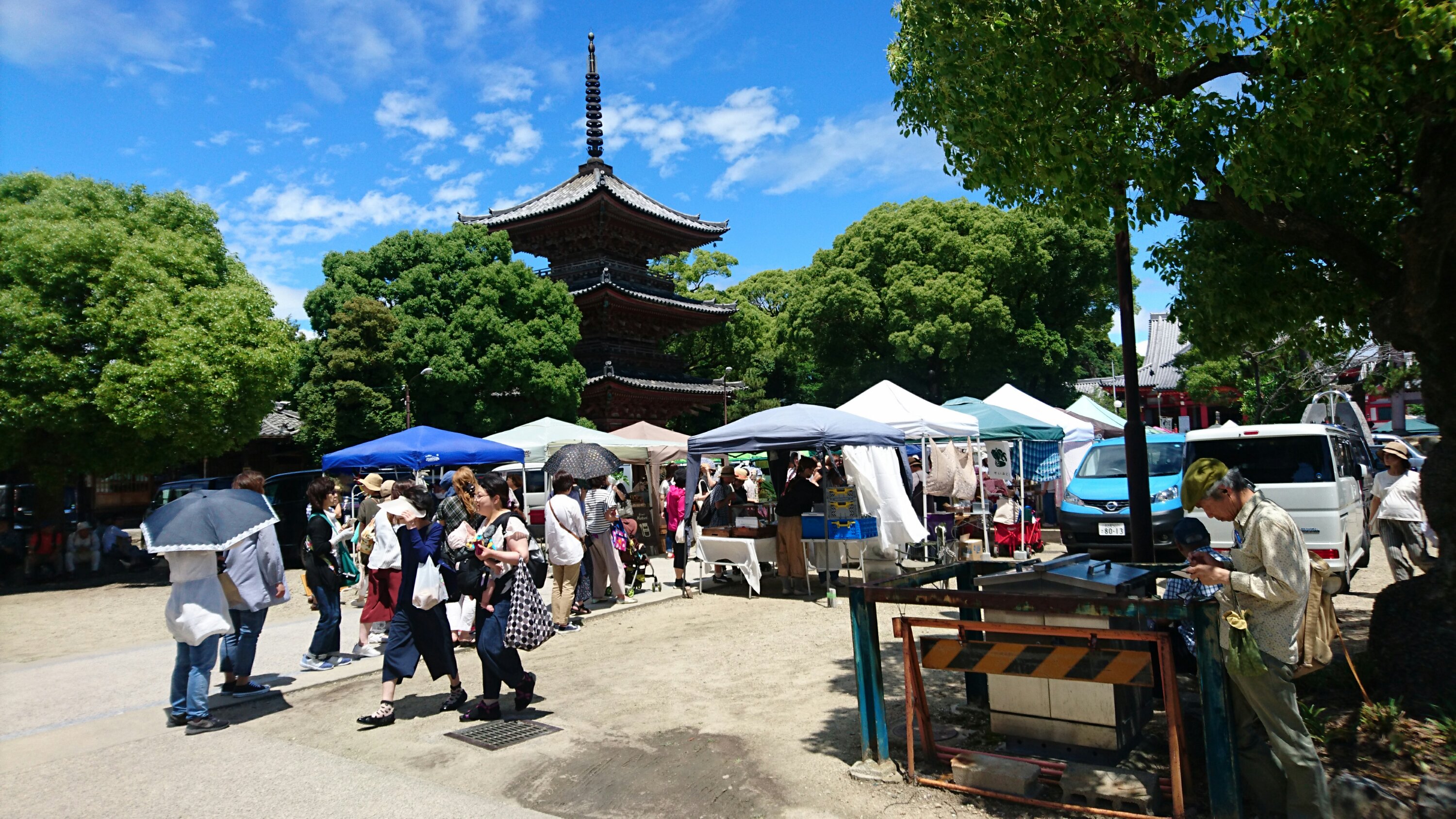 甚目寺,甚目寺てづくり朝市,金シャチ横丁